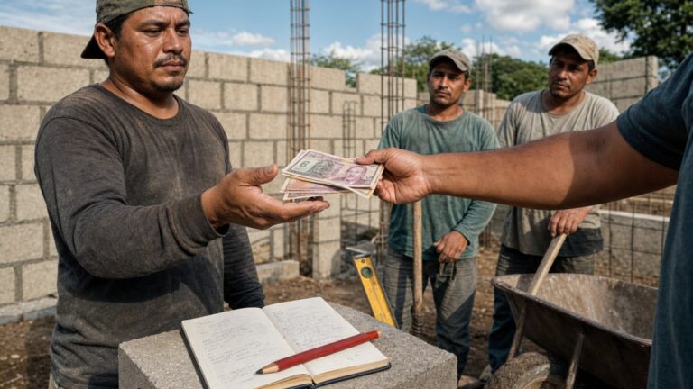 Precios de mano de obra en Honduras 2026: lo que se paga por jornal y cómo pedir el presupuesto
